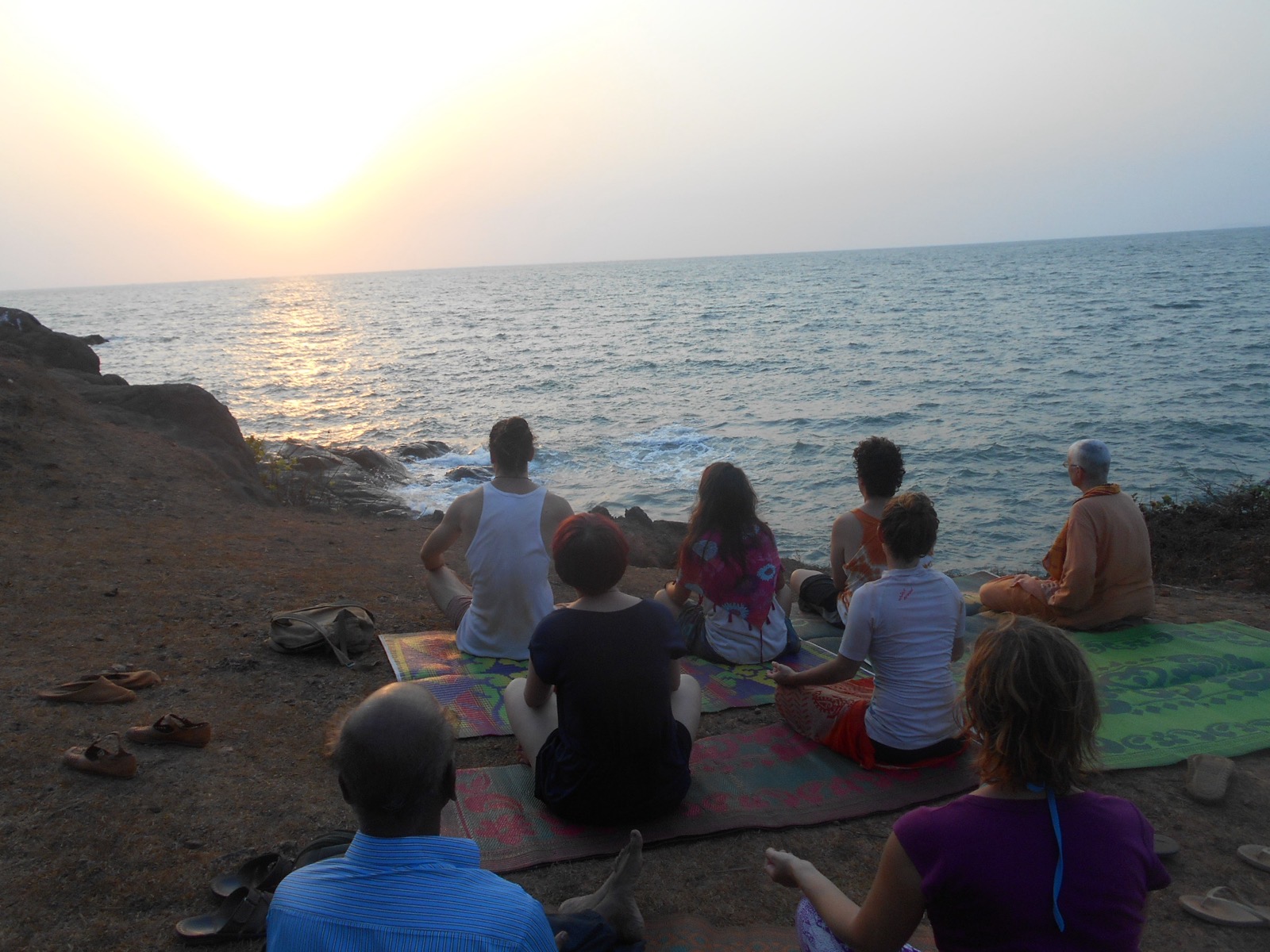 a Gokarna-area temple and coastline